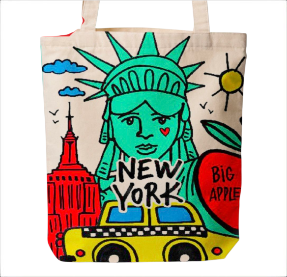 New York Colorful Tote