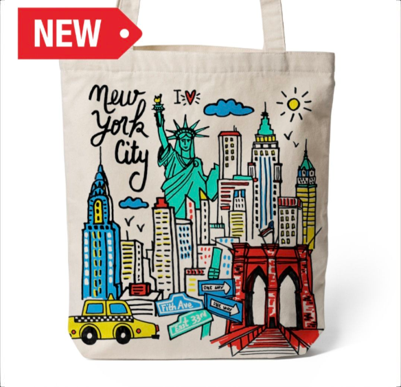 NY Color Tote Bag