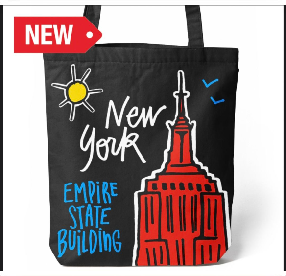 Empire State Building Tote bag