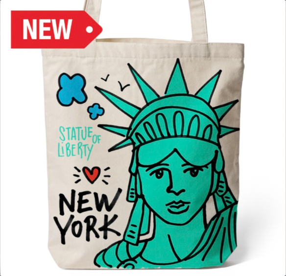 New York Statue of Liberty Tote