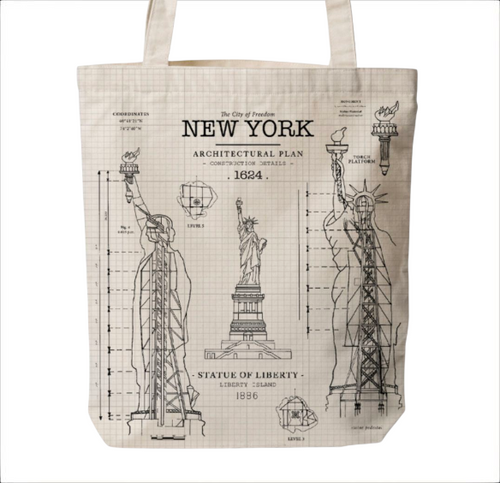 Architectural Statue tote bag