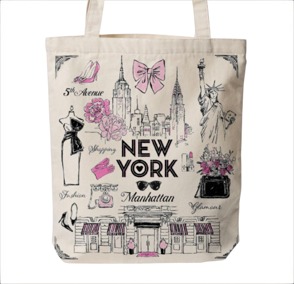 Glamour NY tote Bag