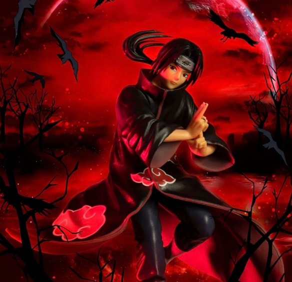 Naruto Shippuden Itachi Uchiha Figure 7.1"