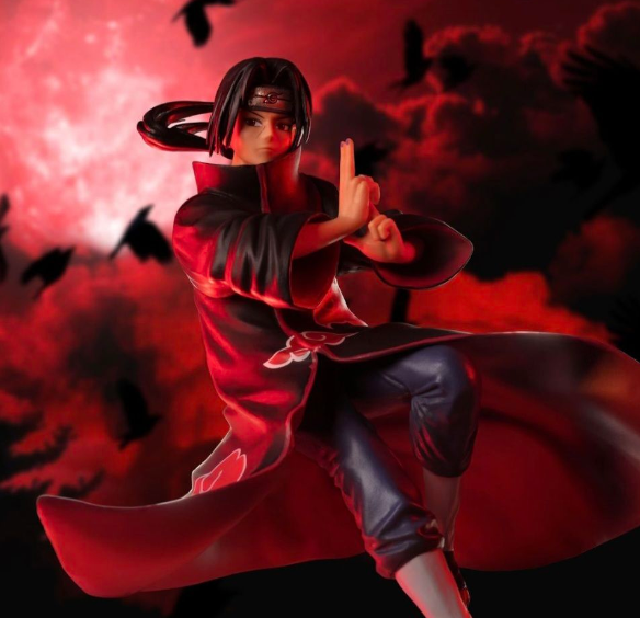 Naruto Shippuden Itachi Uchiha Figure 7.1"