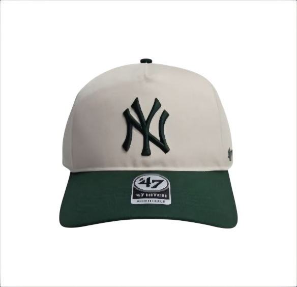 Yankees Hitch Cream w Green 47 Brand (Official)