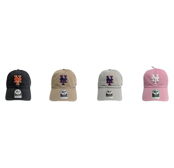 Mets Cleanup Hats 47 Brand (Official)