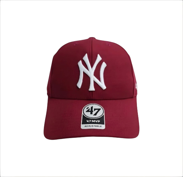 Yankees Burgundy w White Mvp 47 Brand (Official)